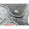 Коврики чёрные в салон Land Cruiser 100 1998-2007/Lexus LX 470 правый, левый руль