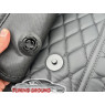 Коврики чёрные в салон Land Cruiser 100 1998-2007/Lexus LX 470 правый, левый руль