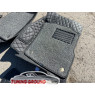 Коврики в салон Land Cruiser Prado 90 1996-2002 год черные с ворсом