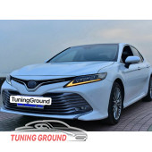 Фары Camry v70 2018-2023 LED стиль Lexus