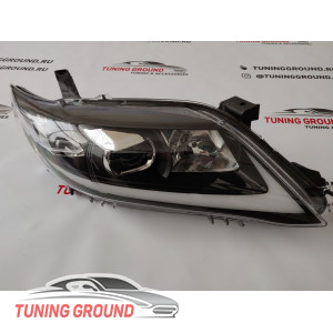 Фары в стиле Lexus Black на Camry 40 2009-2011 год