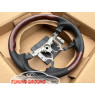 Руль темное дерево с перфорацией (F-Sport) Toyota Camry 40 2006-2011г