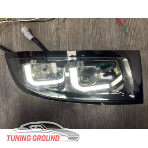 Противотуманные фары LED Lexus GX 470 черные