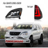Фары Lexus GX 470 стиль NEW Lexus 3 линзы LED 