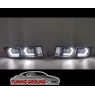 Противотуманные фары LED Lexus GX 470 черные 4 линзы