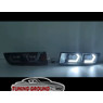 Противотуманные фары LED Lexus GX 470 черные 4 линзы