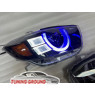Фары LED стиль Range Rover на Highlander 2007-2010 год