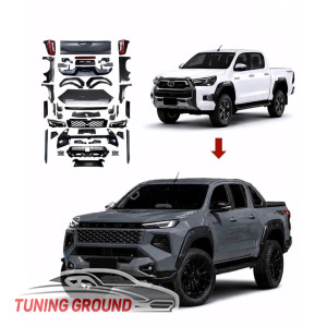 Комплект рестайлинга на Toyota Hilux из 2015-2025 в 2026 год Комплект рестайлинга на Toyota Hilux из 2015-2025 в 2026 год