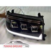Фары тюнинг Led на Land Cruiser 100 05-07 год. 