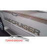 Наклейка LAND CRUISER на боковую часть LC100/80