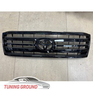 Решетка радиатора черный глянец для Land Cruiser 100 2005-2007 год