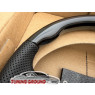 Руль черный лак с перфорацией на Land Cruiser 100 2003-2007/Prado 120 2003-2009