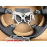 Руль черный лак с перфорацией на Land Cruiser 100 2003-2007/Prado 120 2003-2009