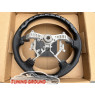 Руль черный лак с перфорацией на Land Cruiser 100 2003-2007/Prado 120 2003-2009