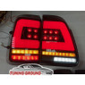 Стопы в стиле LC 300 красные на Land Cruiser 100 1998-2007