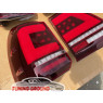Стопы в стиле LC 300 красные на Land Cruiser 100 1998-2007
