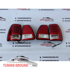Стопы в стиле Lexus LX 470 на LC 100 1998-2007 год 