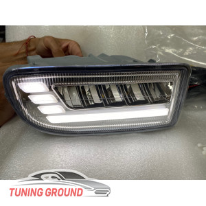 Противотуманные фары LED (тюнинг) на Land Cruiser 100
