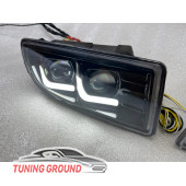 Противотуманные фары LED (с линзами) на Land Cruiser 100 NEW