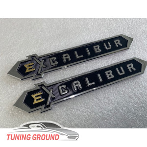 Шильдик на Land Cruiser 200 Excalibur 