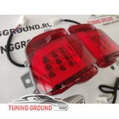 Фонари LED в задний бампер на Land Cruiser 200 2016 год