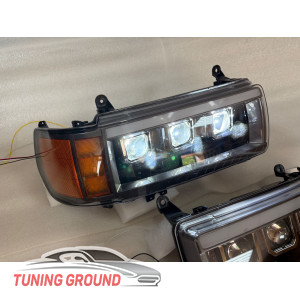 Фары тюнинг Led на Land Cruiser 80 1989-1998