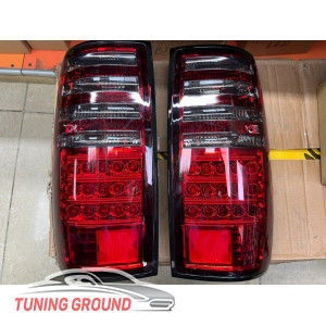 Стопы диодные на Land Cruiser 80 1989-1998 год Вариант 3