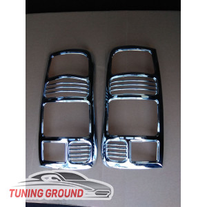 Хром накладки на стопы Land Cruiser 80 1989-1998