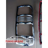 Хром накладки на стопы Land Cruiser 80 1989-1998