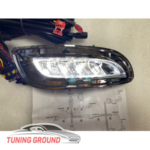 Противотуманные фары хром для Lexus RX/Toyota Harrier 2003-2009(2012)