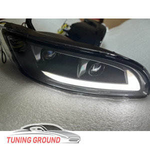 Противотуманные фары тюнинг чёрные для Lexus RX/Toyota Harrier 2003-2009(2012)