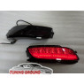 Фонари в задний бампер диодные дымчатые для Lexus RX 2003-2009