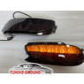 Фонари в задний бампер диодные дымчатые для Lexus RX 2003-2009