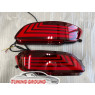 Фонари в задний бампер диодные красные для Lexus RX 2003-2009 NEW V2 