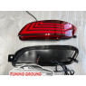 Фонари в задний бампер диодные красные для Lexus RX 2003-2009 NEW V2 