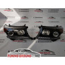 Фары на Land Cruiser 200 2008-2015 год рестайлинг черные