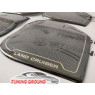 Накладки черные на колонки в салон Land Cruiser 2008-2018 год