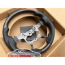 Руль темное дерево с перфорацией на Land Cruiser 200 2008-2015