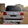 Стопы красно-дымчатые 2016 на Land Cruiser 200 2008-2015 год