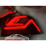 Стопы тюнинг темные Lancer X/EVO X 2007-2017 год V1