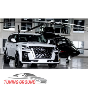 Комплект рестайлинга Black Hawk 2020 для Nissan Patrol Y62 2010-2018 
