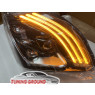 Фары тюнинг в стиле Mercedes LED для Prado 120 2003-2009 г