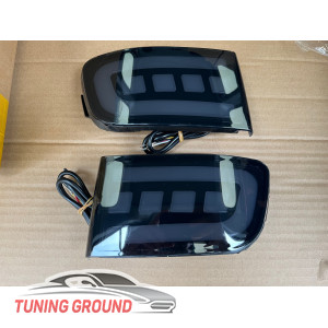 Фонари в задний бампер Land Cruiser Prado 120 2003-2009 г. Дымчатые