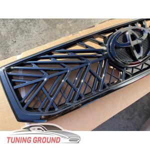 Решетка радиатора BLACK TRD для Land Cruiser Prado 120 03-08 год