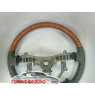 Руль серая кожа светлая косточка на Land Cruiser 100 2003-2007/Prado 120 2003-2009