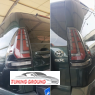 Задние фонари светодиодные стиль NEW LEXUS дымчатые Prado 120 2002-2008  